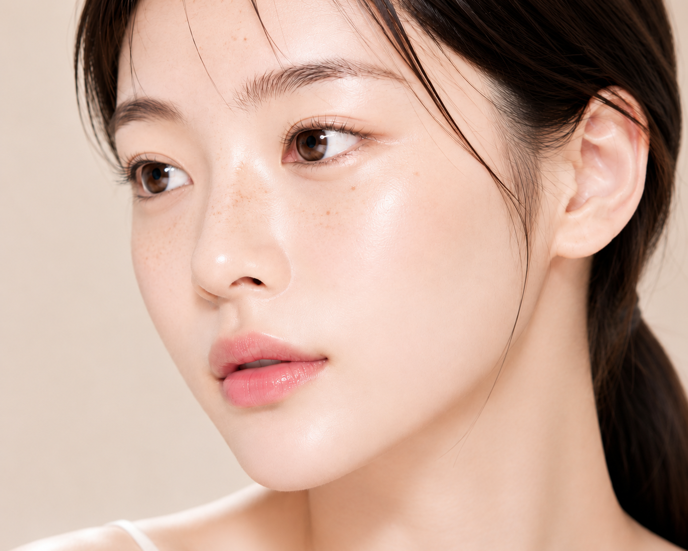 적용 전 피부 이미지